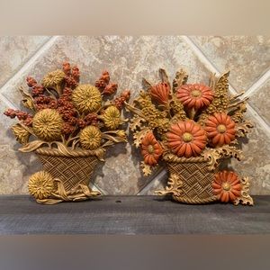 Vintage 70's Burwood Wall Decor set of 2.